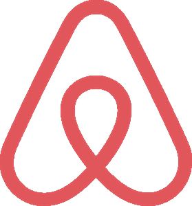 logo airbnb pour la location saisonnière du meublé de tourisme à Albi dans le Tarn